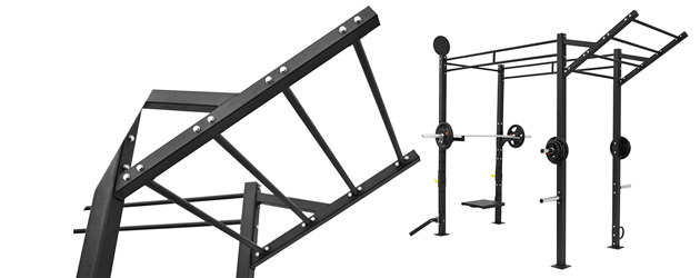 Échelle de traction Flying Pull Up Bar pour rig, rack ou mur