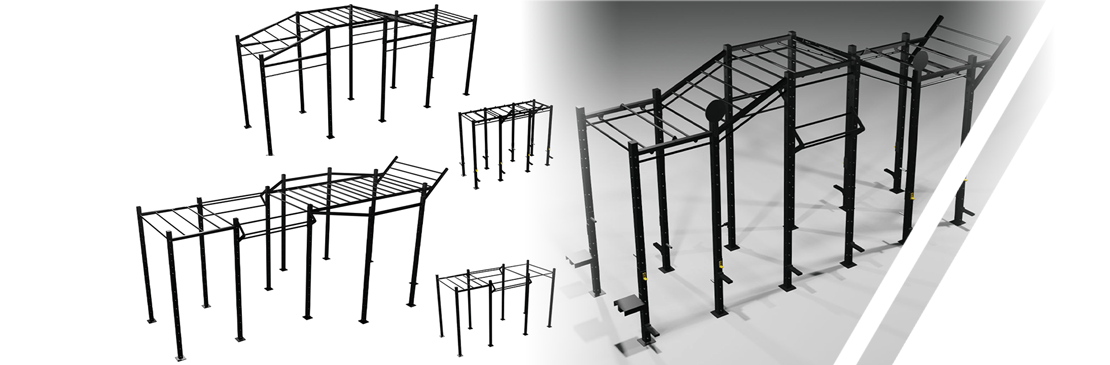 SOPORTE PARED ESTERILLAS  GetStrong ® CrossTraining Equipment