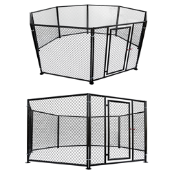 MMA cage without platform